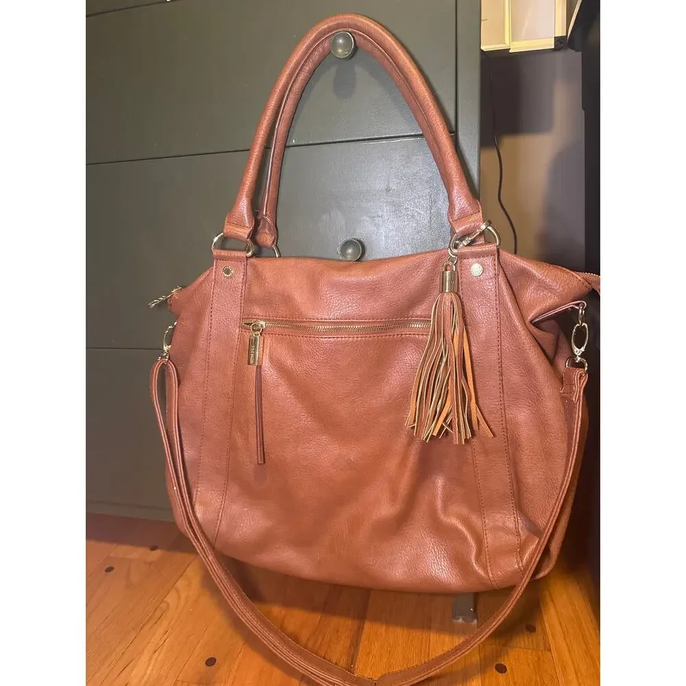 Steve Madden B Marlow Cognac Satchel